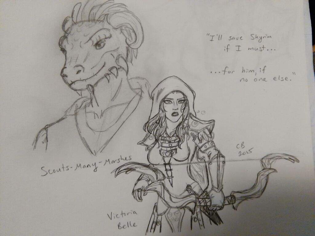 1024x768 old skyrim drawing tamriel elder scrolls amino amino - Skyrim Drawings