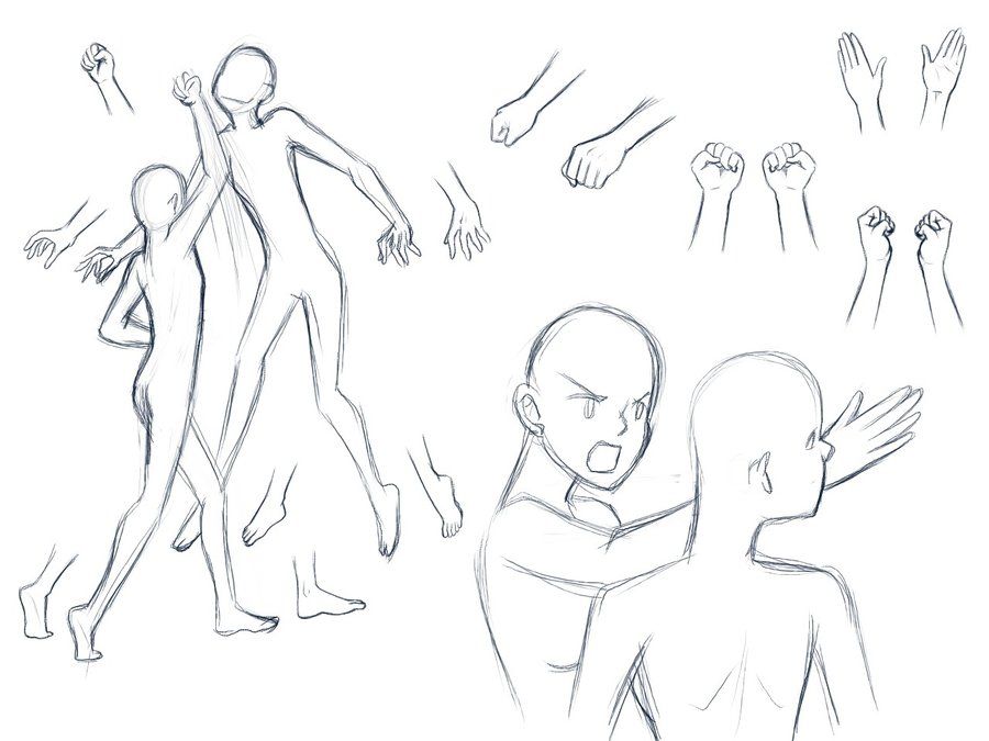 900x675 Some More Poses - Slap Drawing