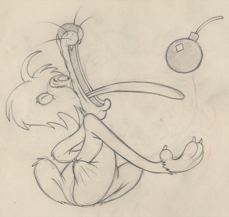 800x758 m g m tex avery slap happy lion lively - Slap Drawing