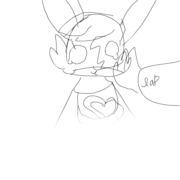 602x602 Slap - Slap Drawing