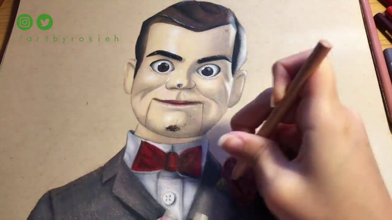 Slappy Goosebumps Drawing at Explore collection of