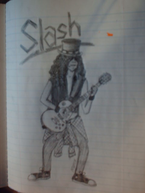 480x640 Slash Drawing - Slash Drawing