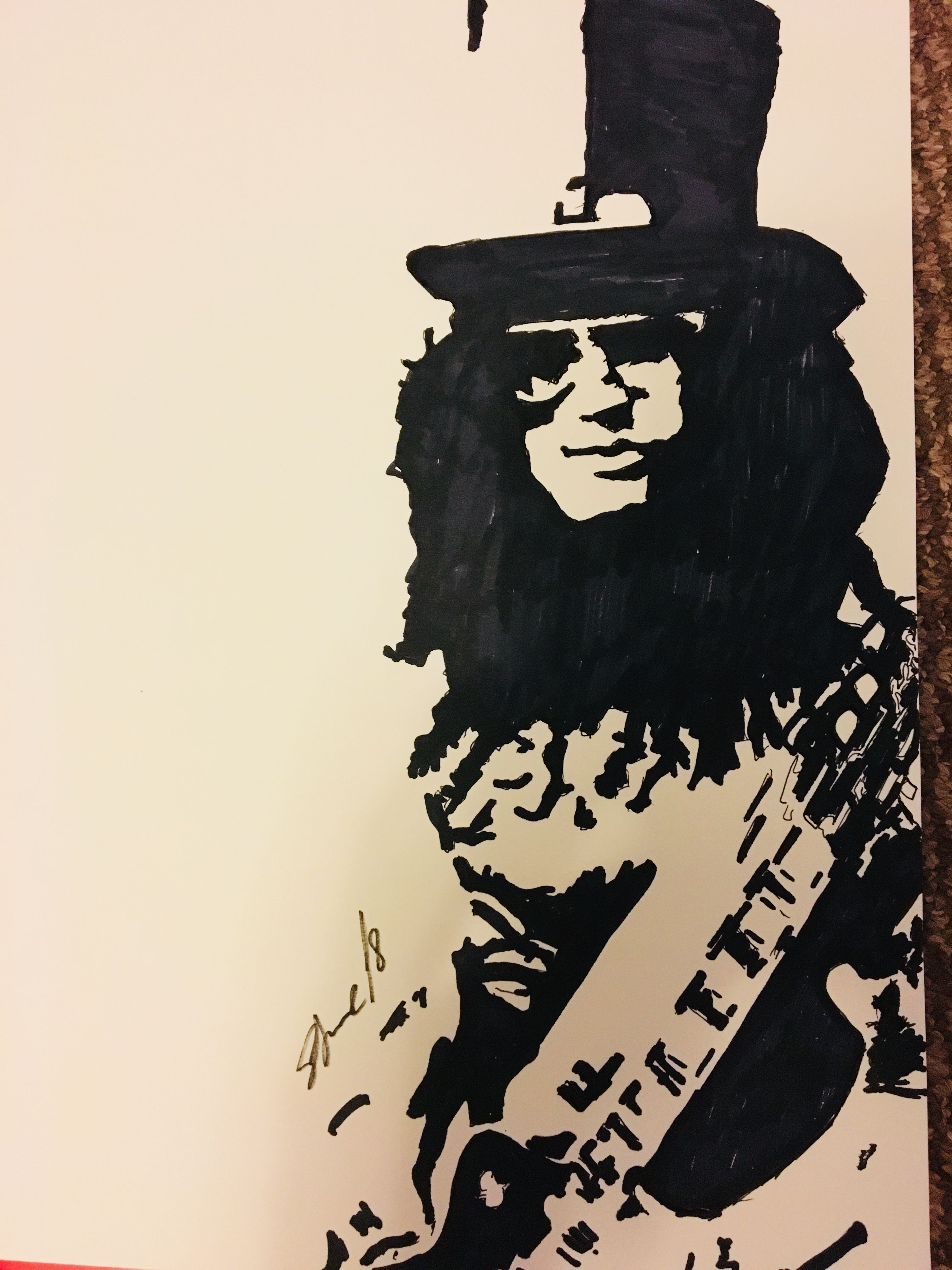 3024x4032 Slash Drawing Drawings - Slash Drawing