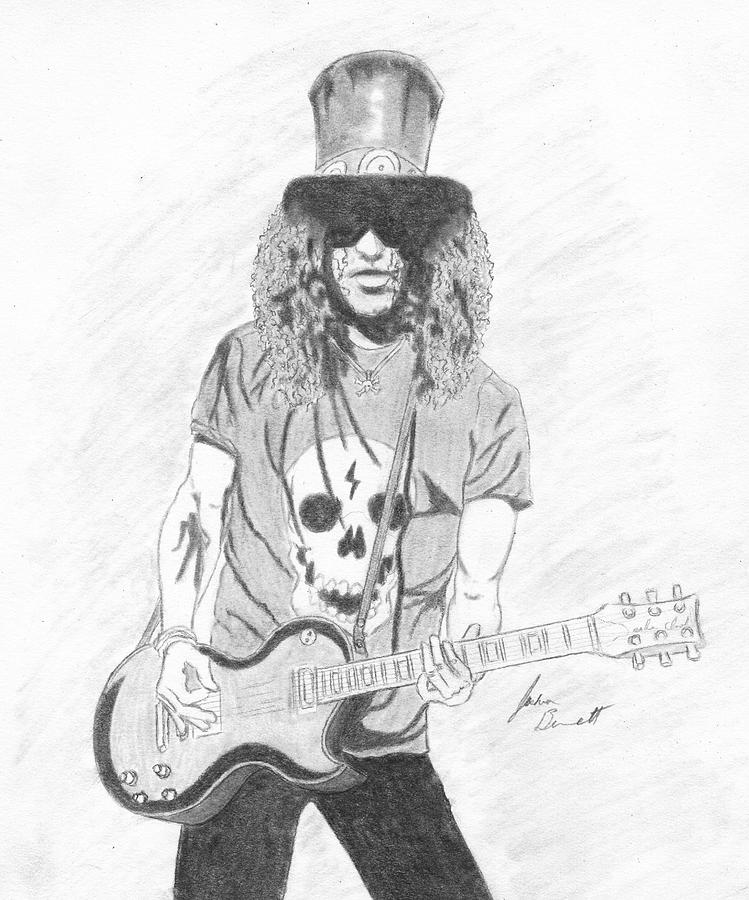 749x900 Slash Drawing - Slash Drawing