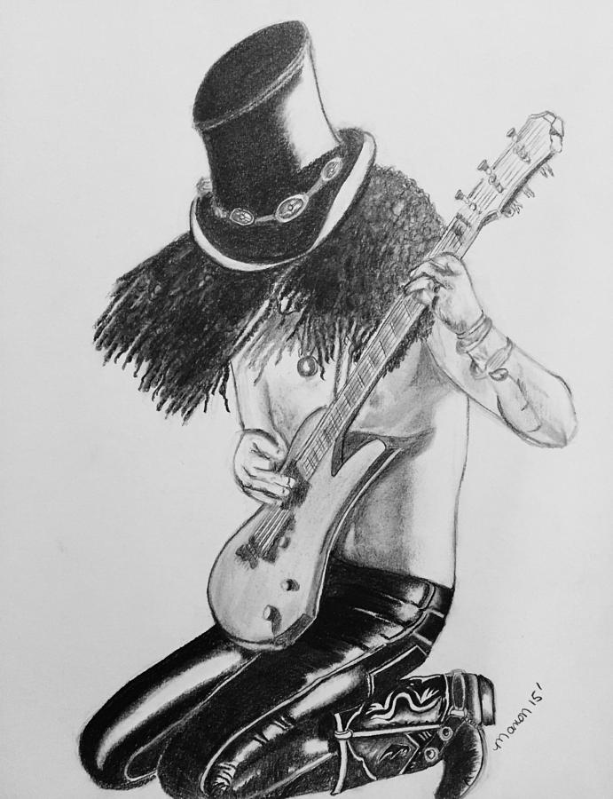 691x900 Slash Drawing - Slash Drawing
