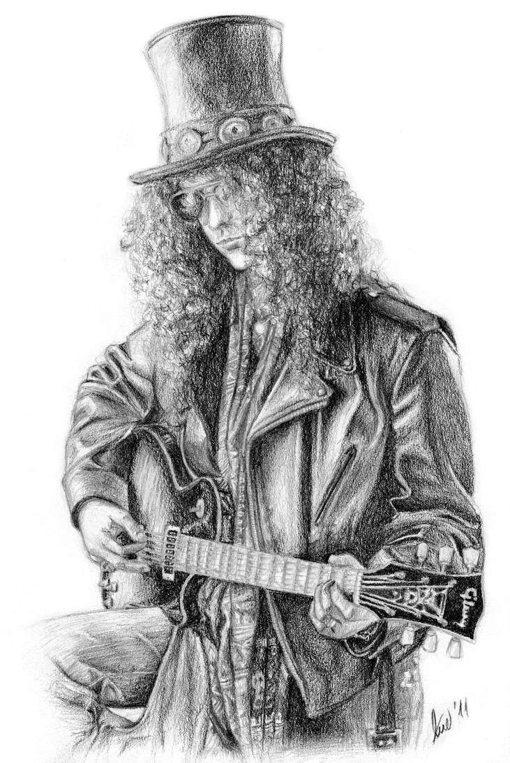 731x1094 Slash Drawing - Slash Drawing