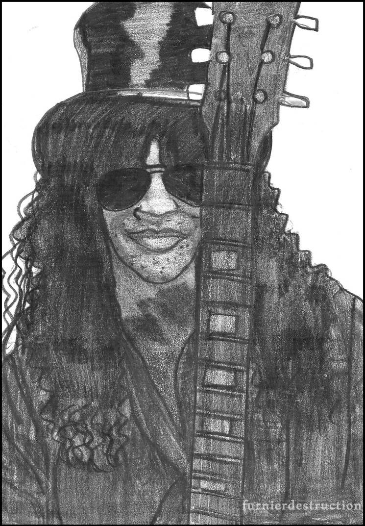 745x1073 Slash Drawing - Slash Drawing