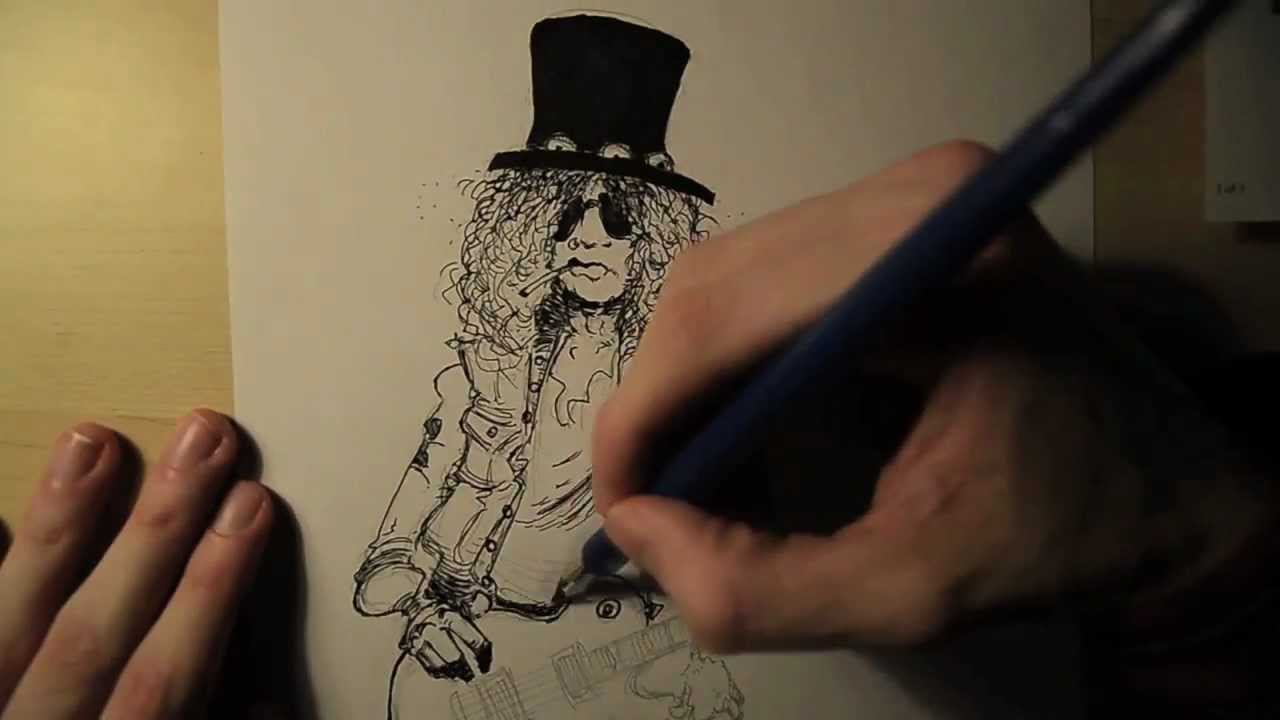 1280x720 Speed Drawing Slash - Slash Drawing