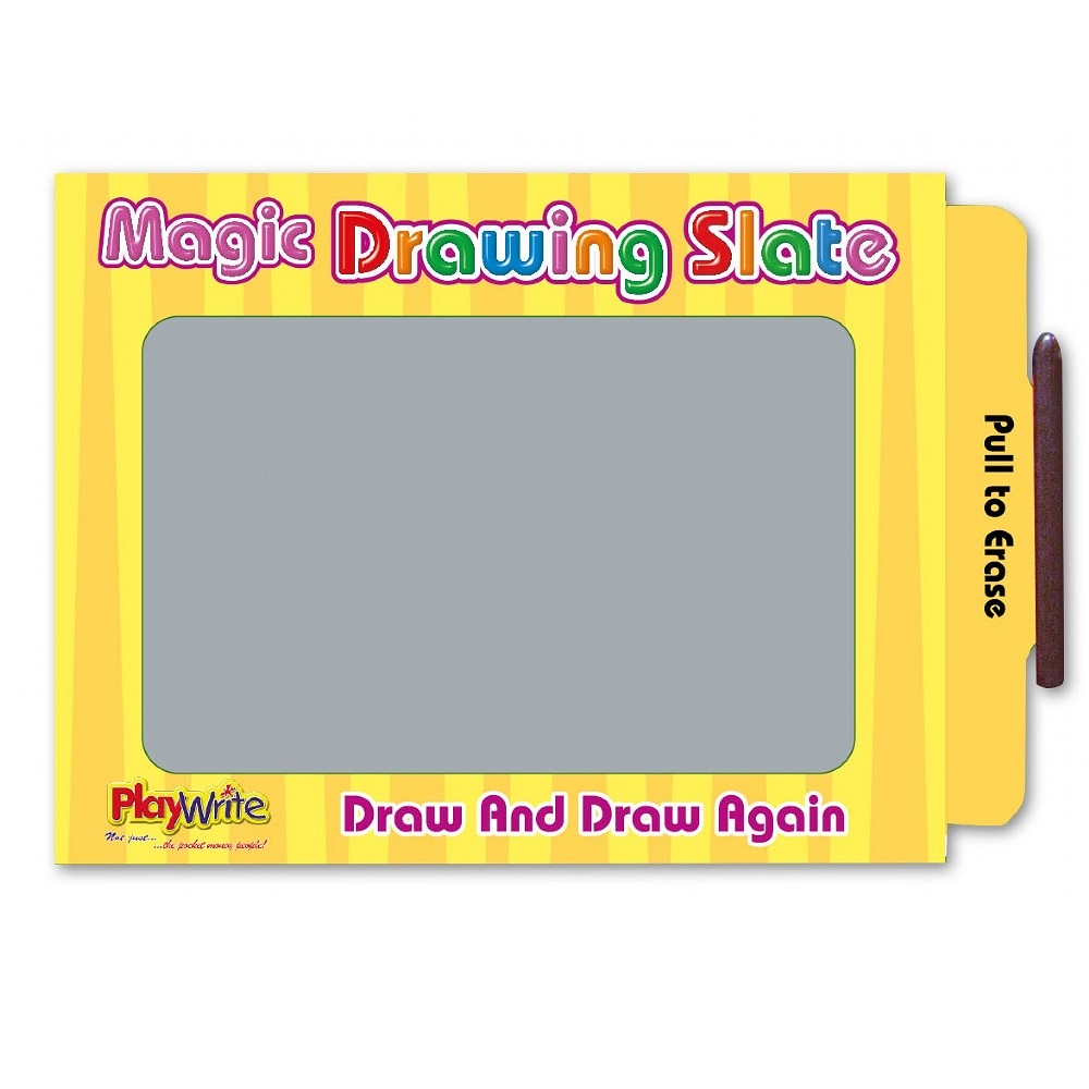 1000x1000 large magic drawing slate card display box kidz gifts - Slate Drawing