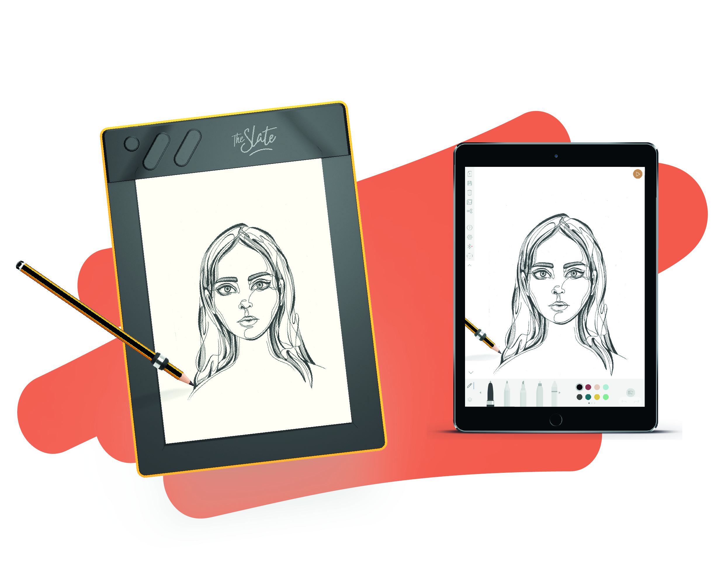 2482x2002 the slate repaper is a clever tablet that digitizes paper drawings - Slate Drawing