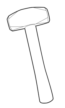 220x366 Sledgehammer - Sledge Drawing