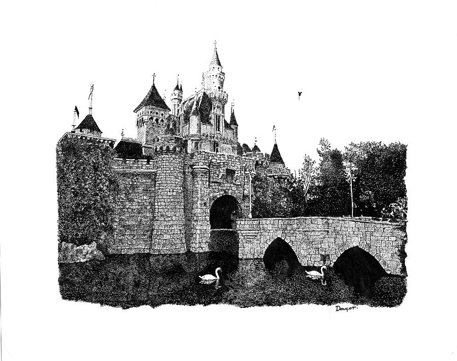900x710 sleeping beauty castle drawing - Sleeping Beauty Castle Drawing