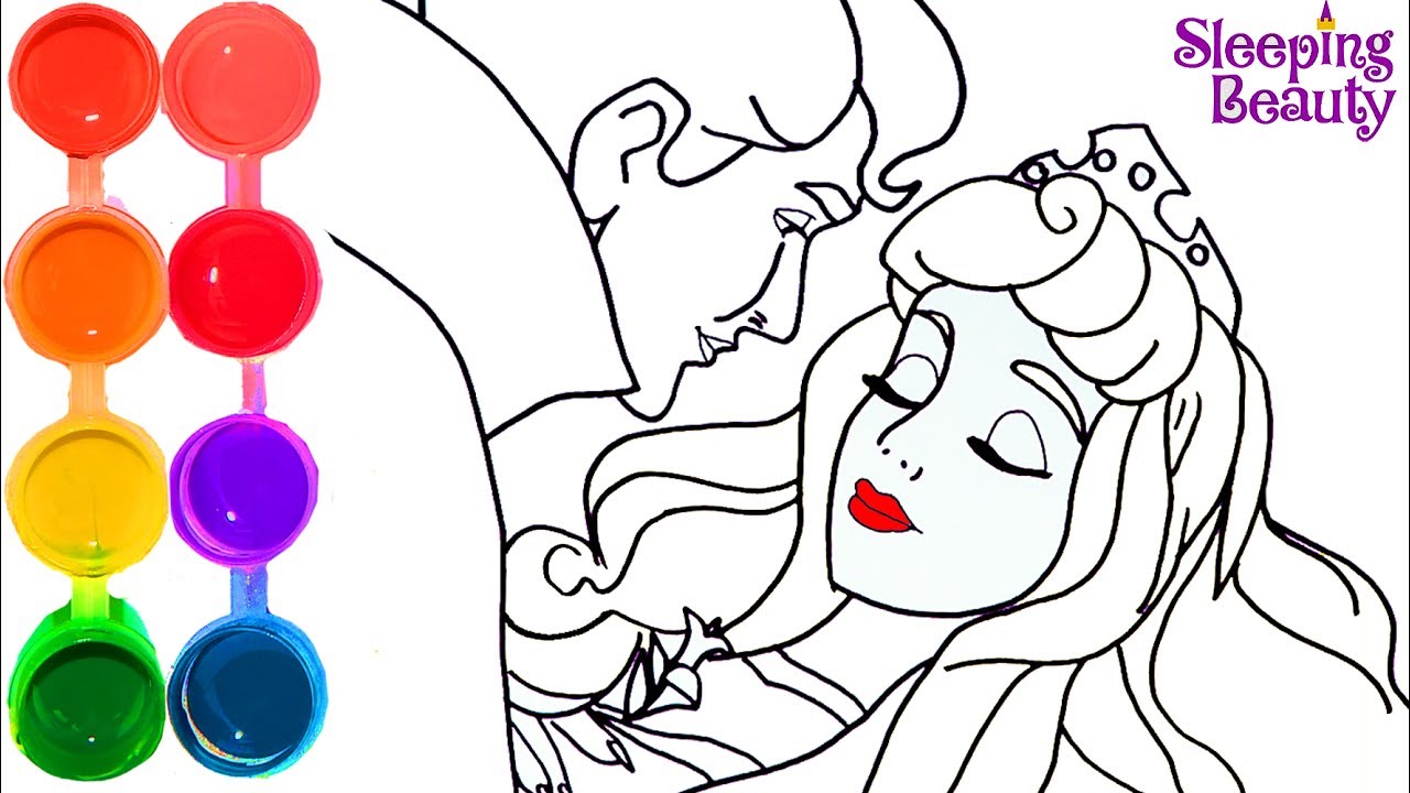 1280x720 how to draw color princess aurora sleeping beauty drawing - Sleeping Beauty Drawing