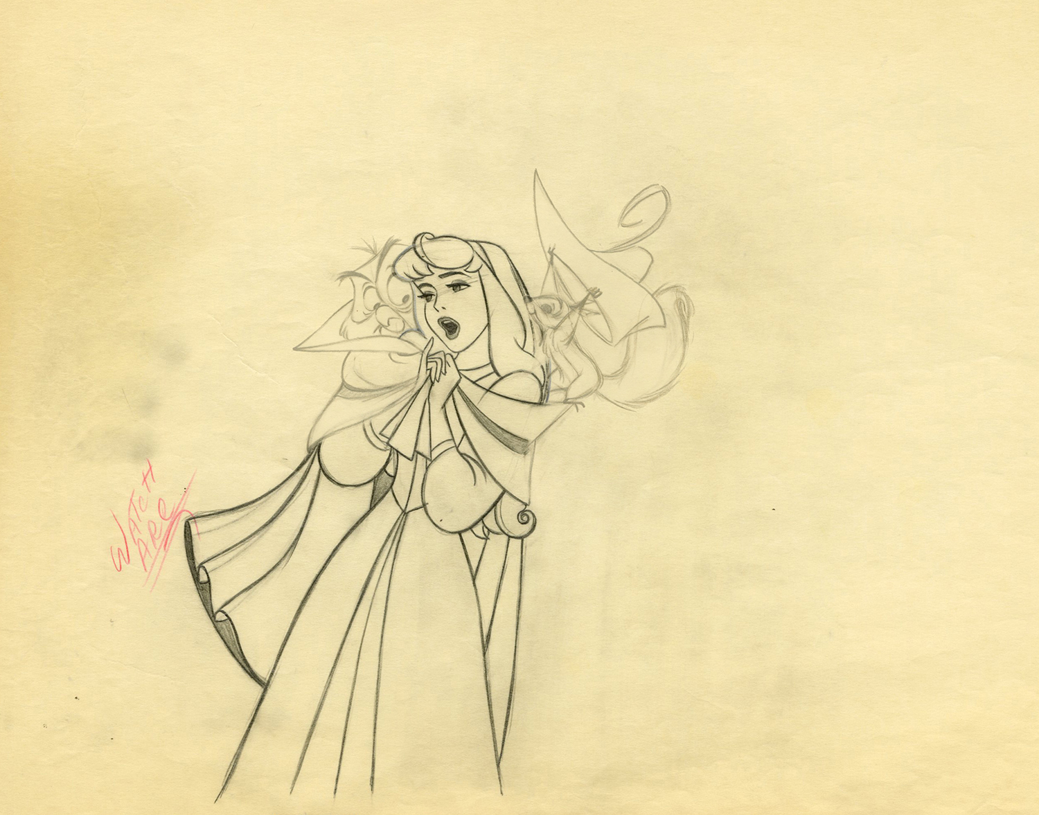 1500x1177 sleeping beauty matching drawings - Sleeping Beauty Drawing