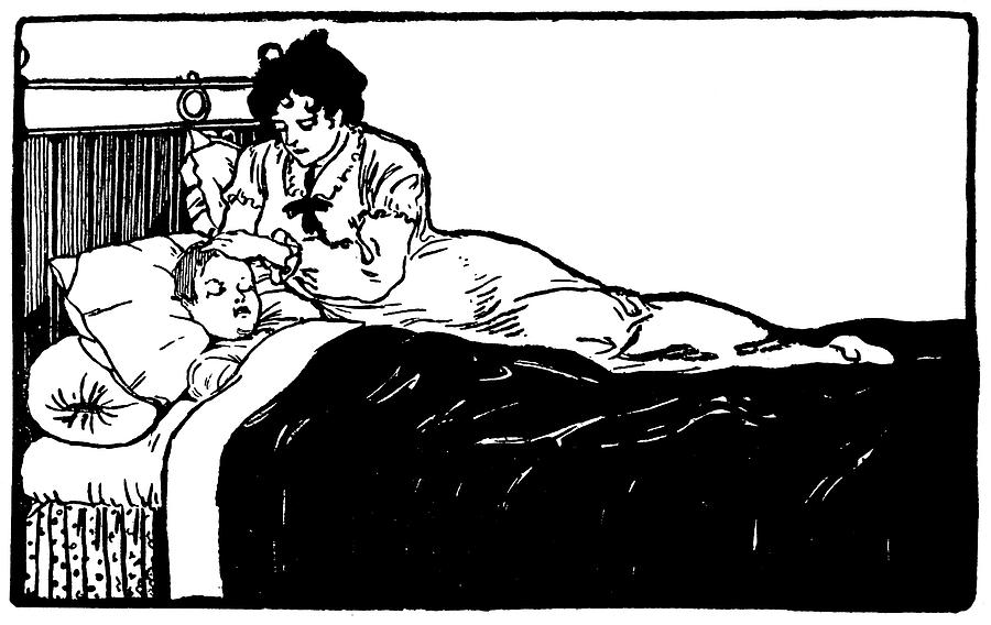 Sleeping Child Drawing