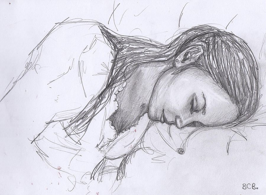 900x658 Sleeping Beauty Drawing - Sleeping Drawing