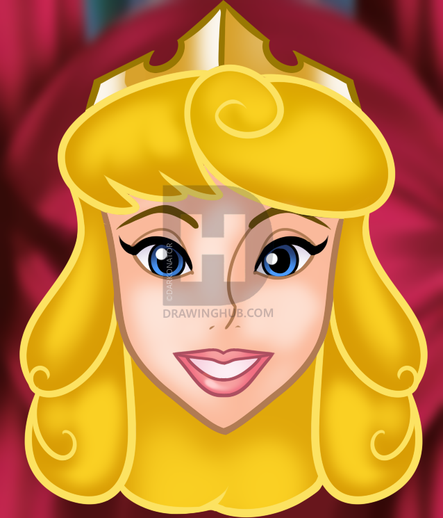 638x745 How To Draw Sleeping Beauty Easy, Step - Sleeping Drawing Easy