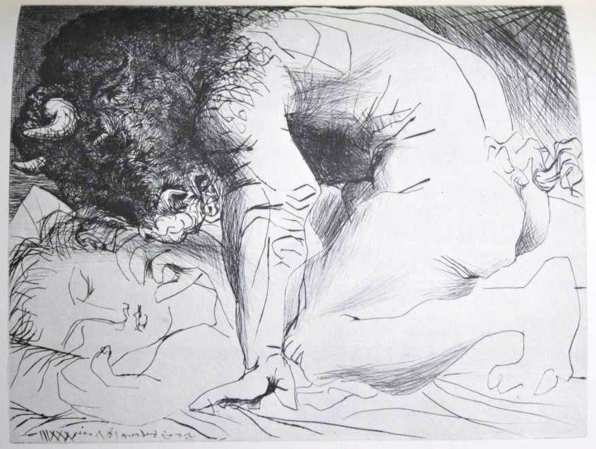 Sleeping Girl Drawing