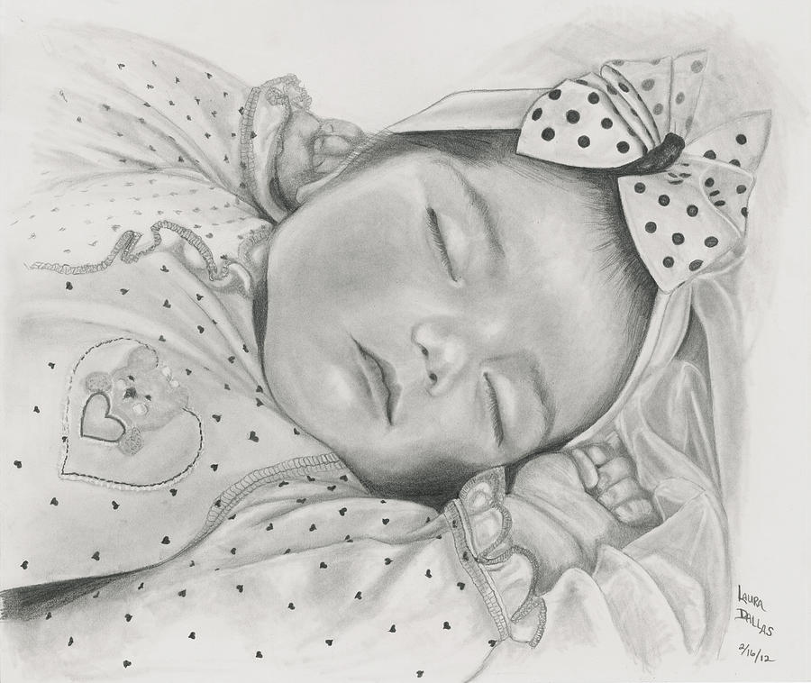 900x758 sleeping bella drawing - Sleeping Girl Drawing