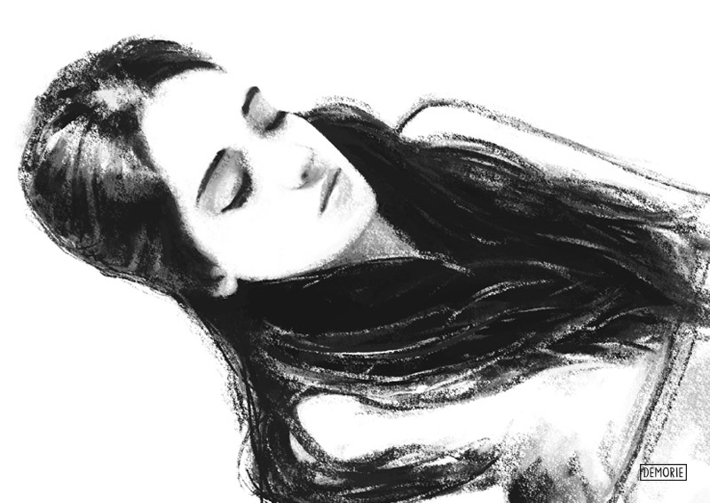 800x566 Sleeping Girl Drawing - Sleeping Girl Drawing