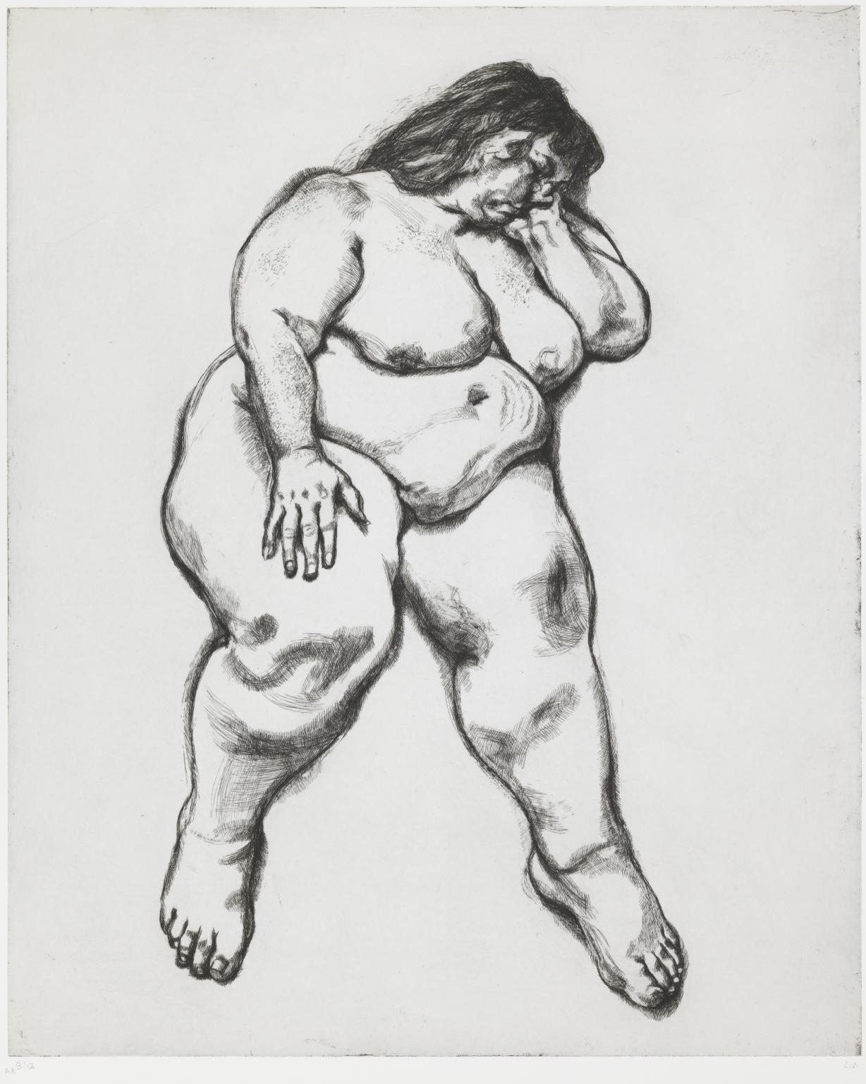 1228x1536 woman sleeping', lucian freud, tate - Sleeping Woman Drawing