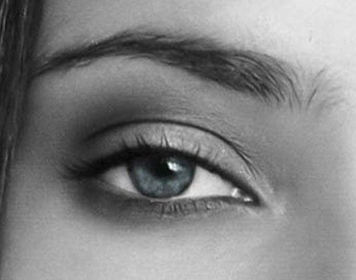 515x405 how to draw the female eye steps - Sleepy Eyes Drawing