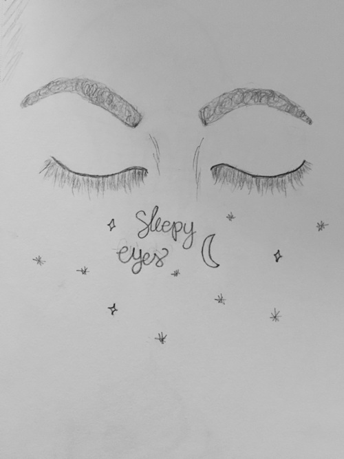 Sleepy Eyes Drawing at Explore collection of