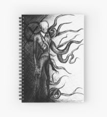 210x230 Slender Man Drawing Spiral Notebooks Redbubble - Slender Man Drawing