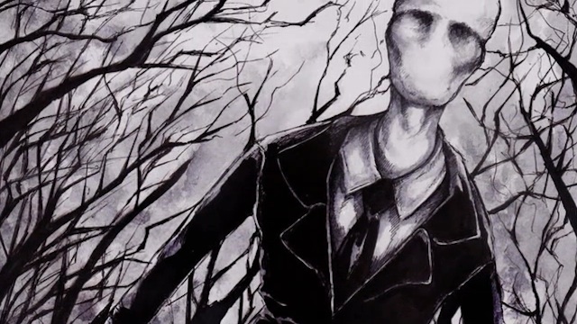 640x360 Drawn Slenderman Epic - Slenderman Drawing