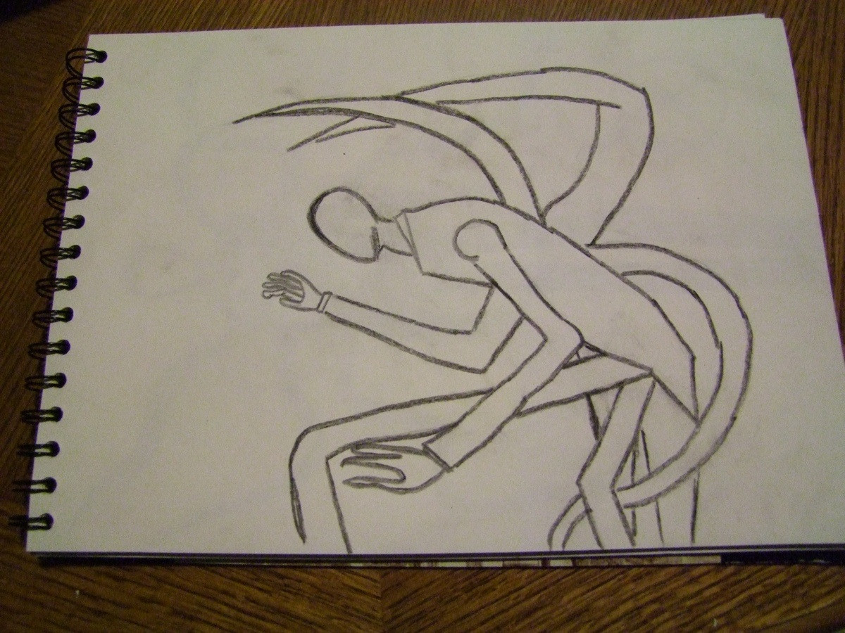 1200x900 My Newest Slenderman Drawing Slenderart - Slenderman Drawing