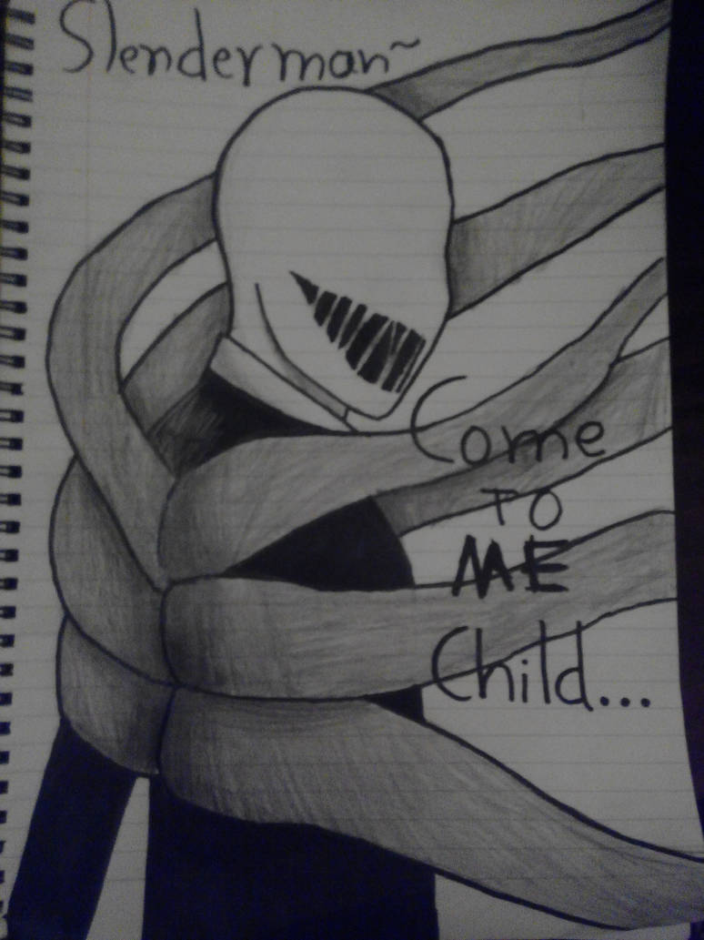 774x1033 Slenderman Drawing! - Slenderman Drawing