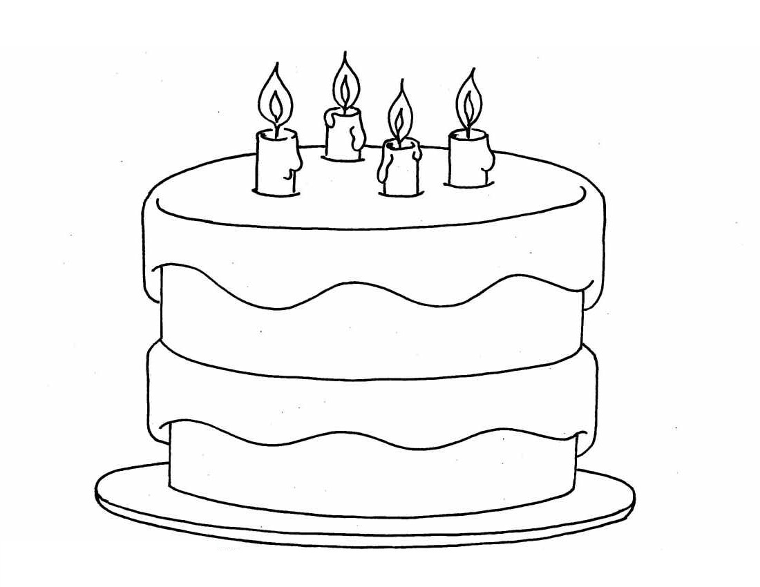 1100x850 slice cake drawing - Slice Cake Drawing
