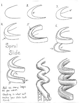 270x350 How To Draw A Slide - Slide Drawing