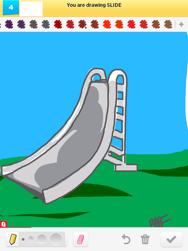 600x800 How To Draw Slide - Slide Drawing