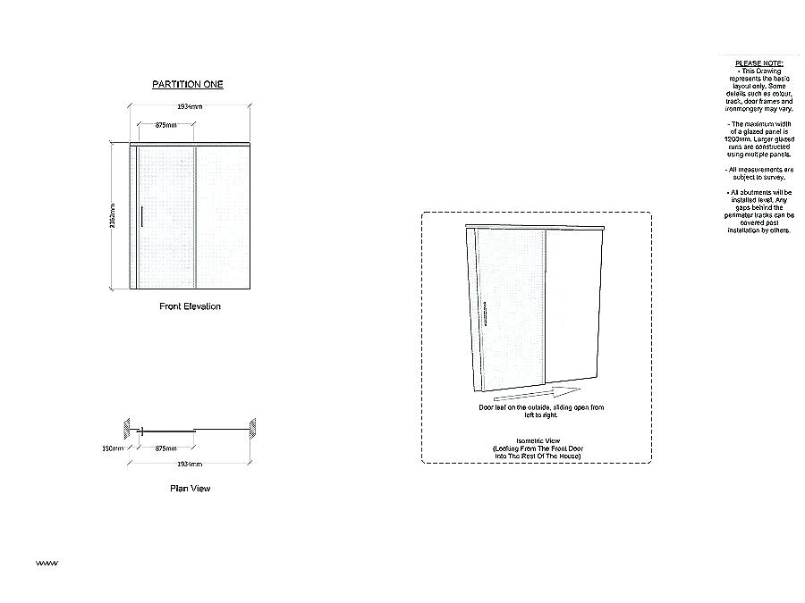Sliding Door Elevation Drawing at Explore
