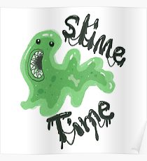 210x230 Slime Monster Drawing Posters Redbubble - Slime Drawing