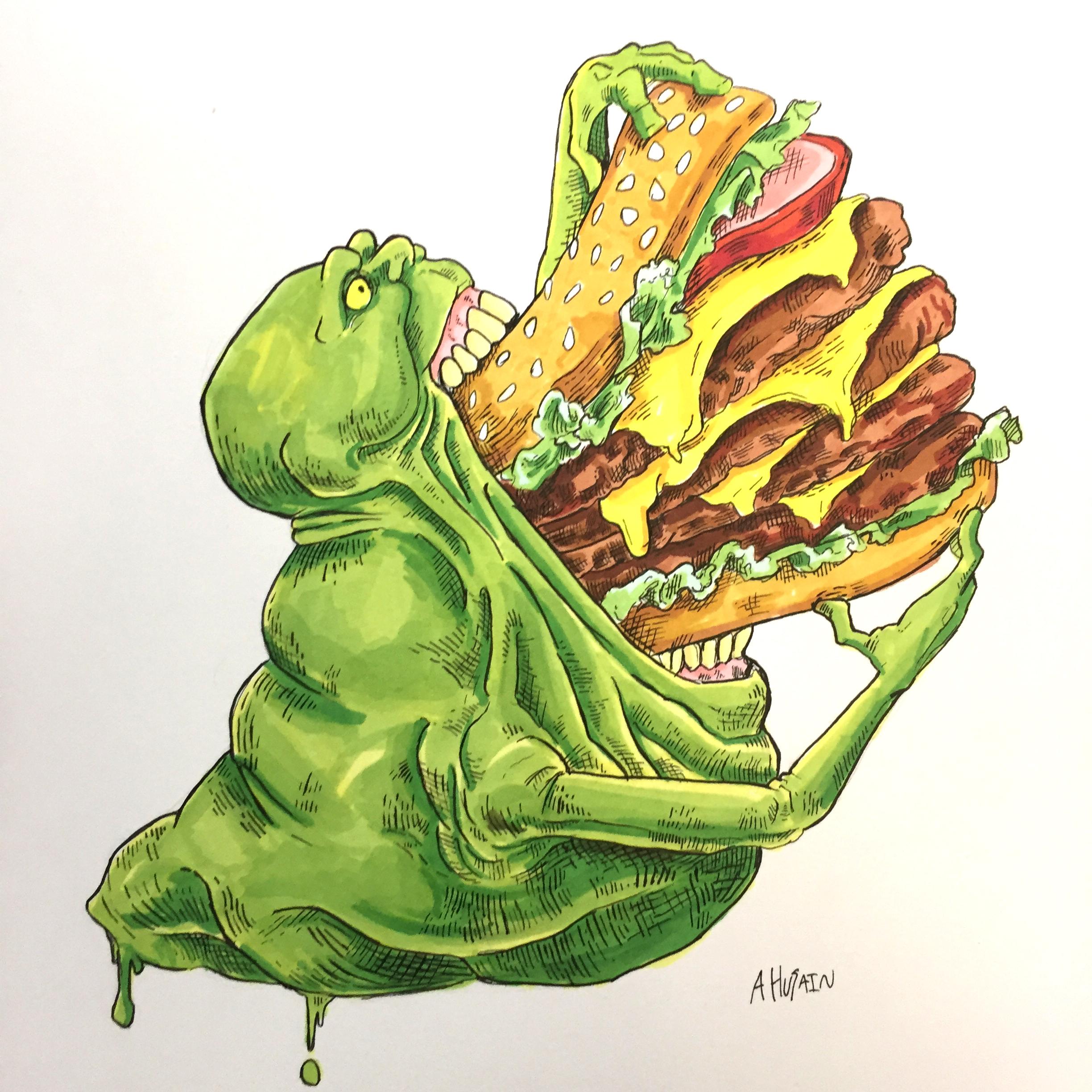 Slimer Drawing I Made Ghostbusters - Slimer Drawing. 