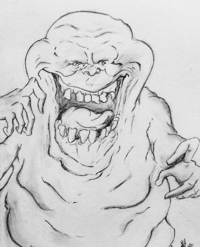 640x789 slimer drawing cartoon amino - Slimer Drawing