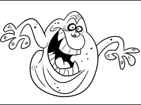 480x360 slimer - Slimer Drawing