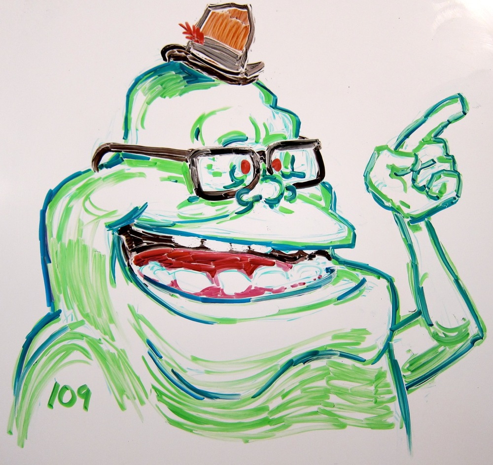 1000x944 daily slimer ellingson - Slimer Drawing