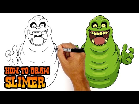 480x360 how to draw slimer - Slimer Ghostbusters Drawing