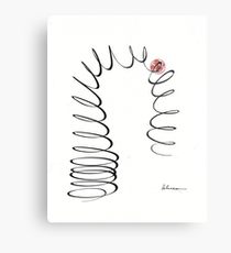 210x230 Slinky Drawing Metal Prints Redbubble - Slinky Drawing