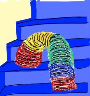 304x325 Slinky Drawings - Slinky Drawing