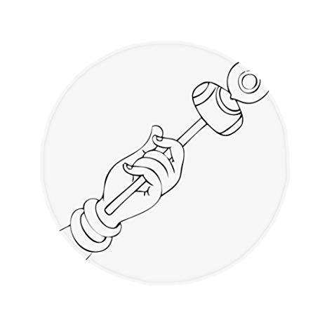 466x466 diythinker buddhism hand line drawing simple pattern - Slip Drawing