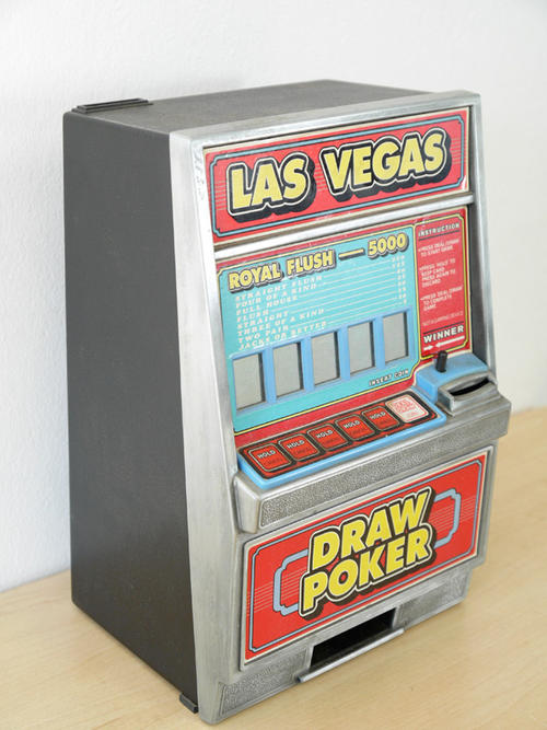 500x667 poker slot machine - Slot Machine Drawing