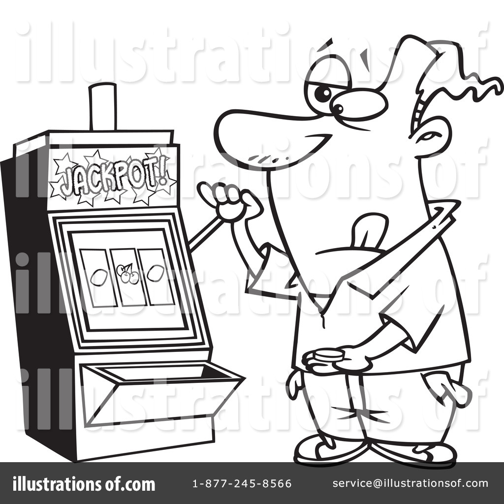 1024x1024 slot machine clipart - Slot Machine Drawing