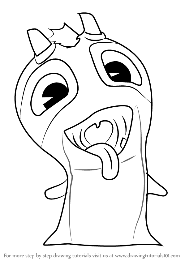 598x844 slugterra drawing tutorials - Slug Drawing