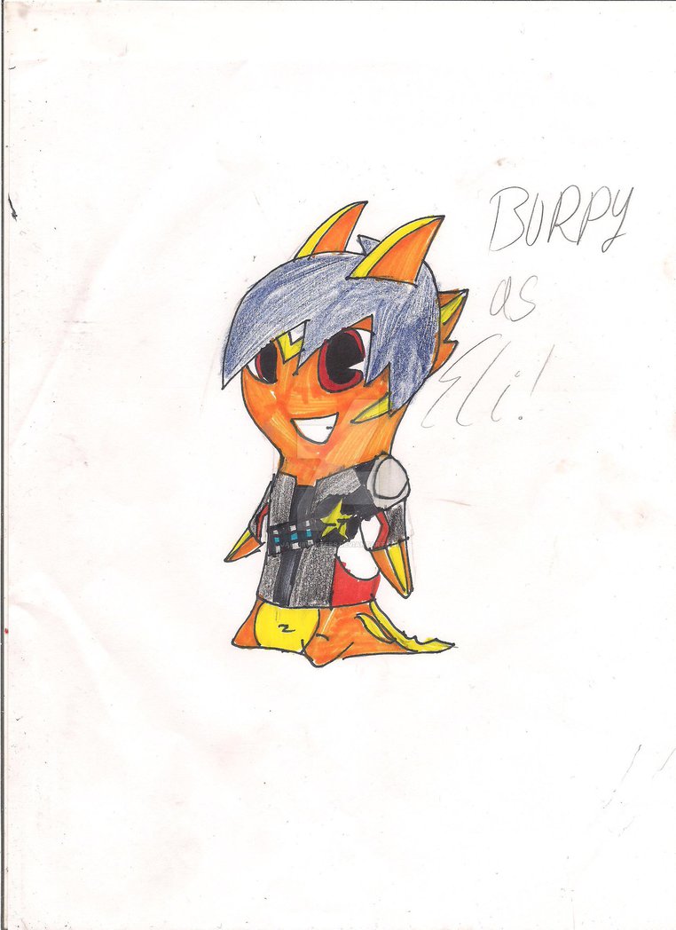 762x1048 Burpy! - Slugterra Burpy Drawing