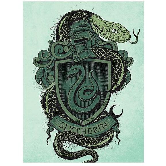 578x578 All Products - Slytherin Crest Drawing