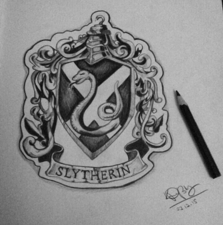 720x728 Slytherin Drawing Harry Potter Amino - Slytherin Drawing